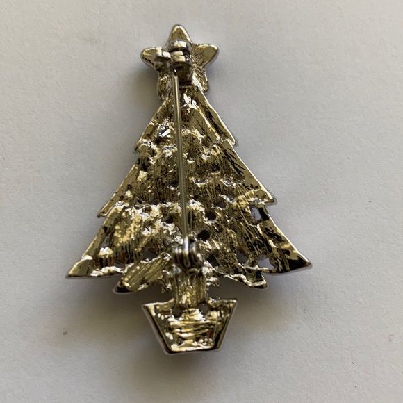 Vintage Christmas tree pin - Picture 2 of 2